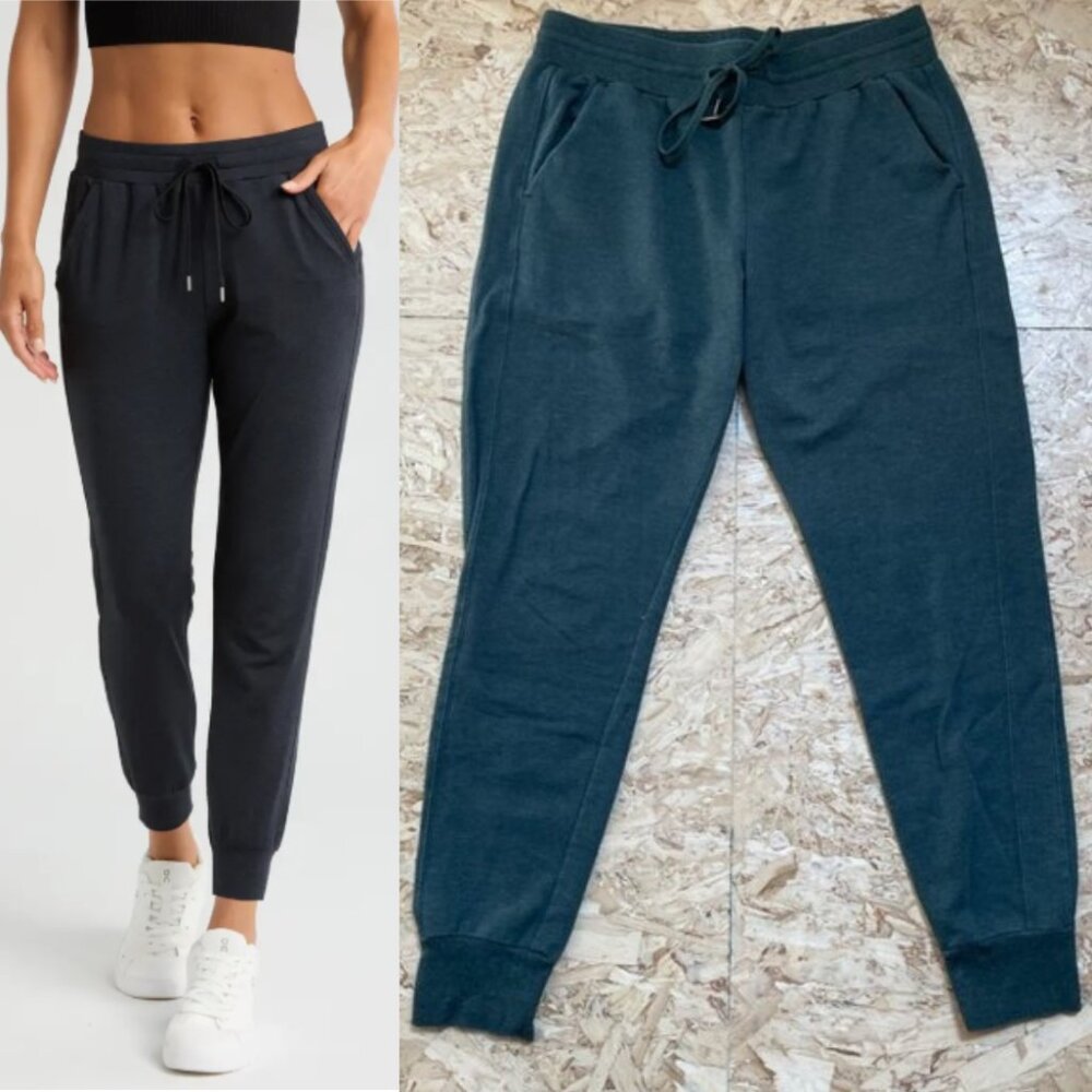 Zella Green Restore Soft Lite Joggers High Waist Athleisure Performance Size M